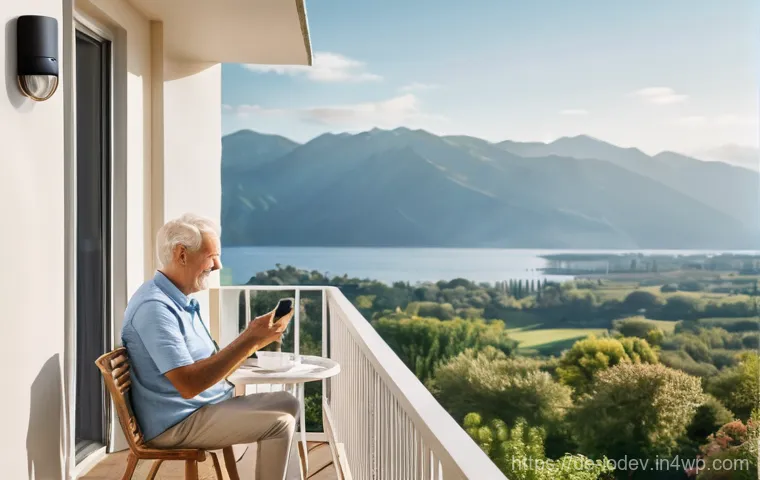 IoT 기술을 통한 개인화된 생활 만들기 - **Effortless Smart Home Efficiency:**
    A contemporary living room showcases seamless automation. ...