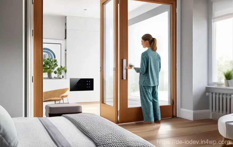 스마트 가전의 고장 예방 및 점검법 - **Prompt:** A bright, open-plan modern home interior, featuring minimalist design and natural light....